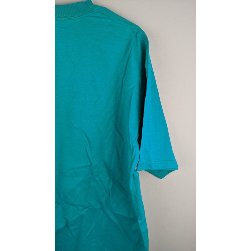 Vintage Treasure Island at The Mirage T-Shirtโ Teal Embroidered Pirate Design XL - Picture 16 of 16